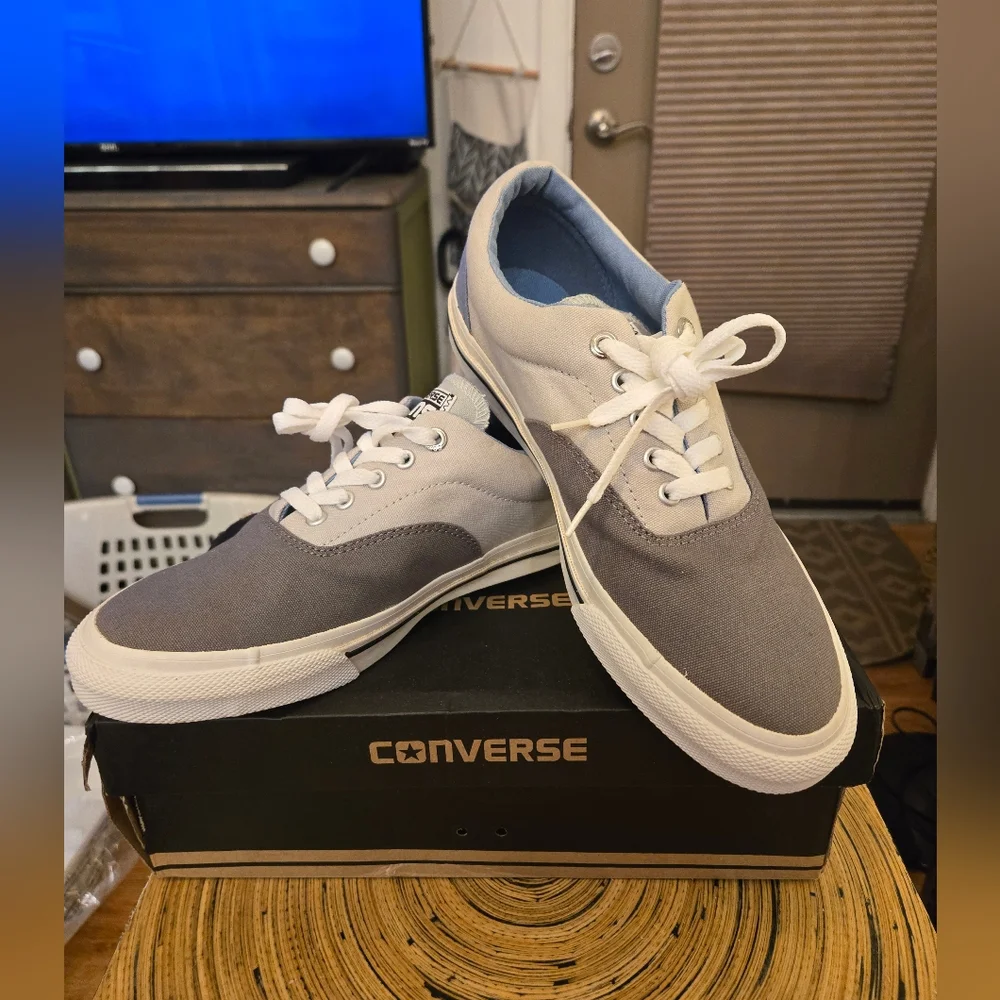 Converse skidgrip cvo ox charcoal grey SIZE 9.5 mens - Picture 1 of 7